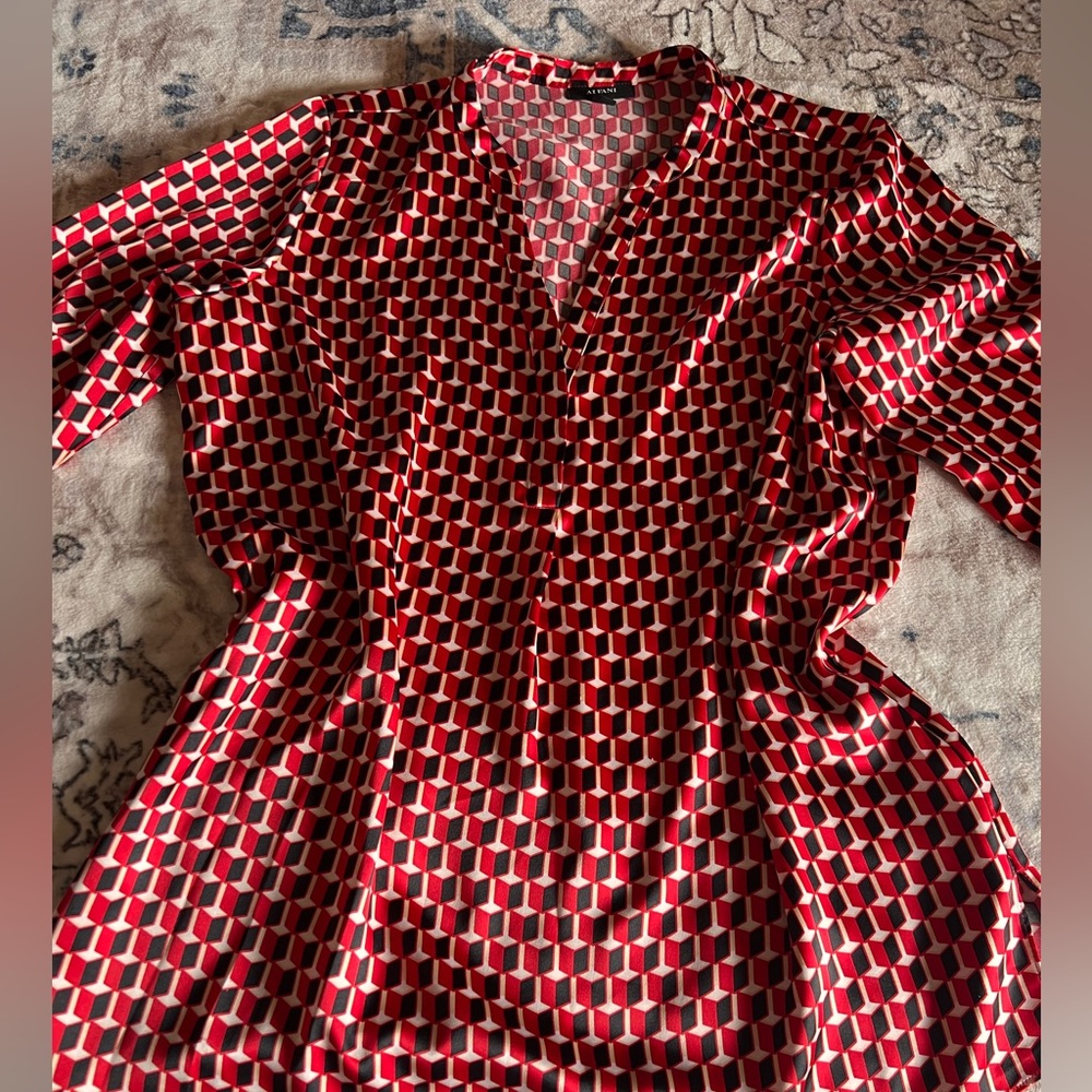 A beautiful red blouse